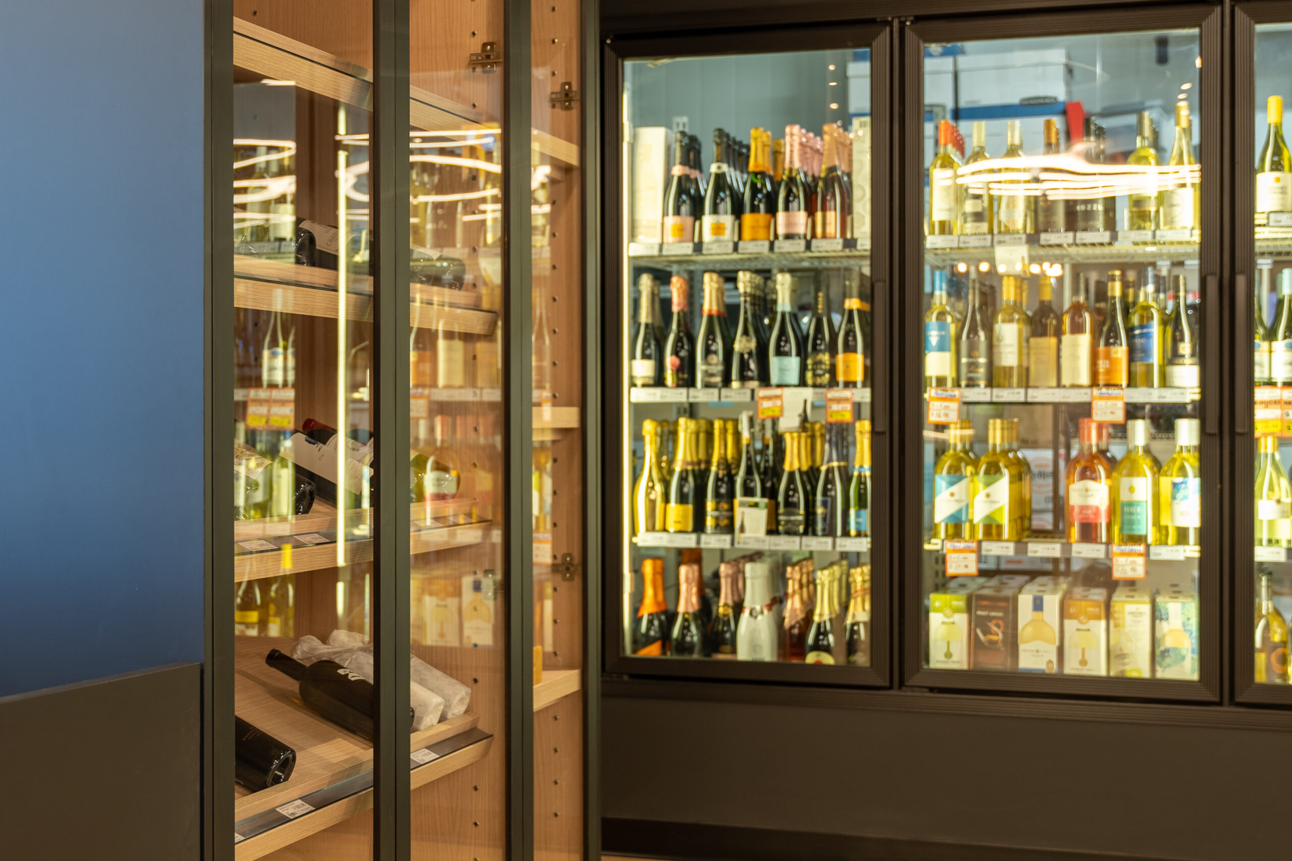 Liquor Store Wine Cabinets