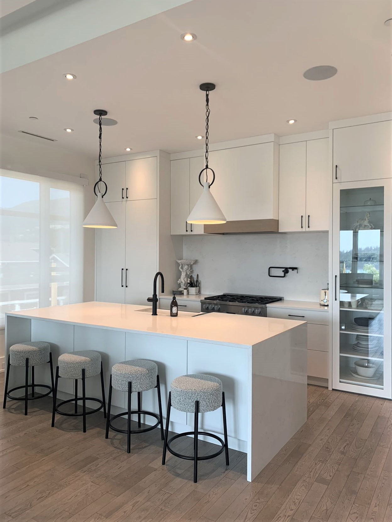 West Vancouver Renovated Contemporary Home Kitchen 