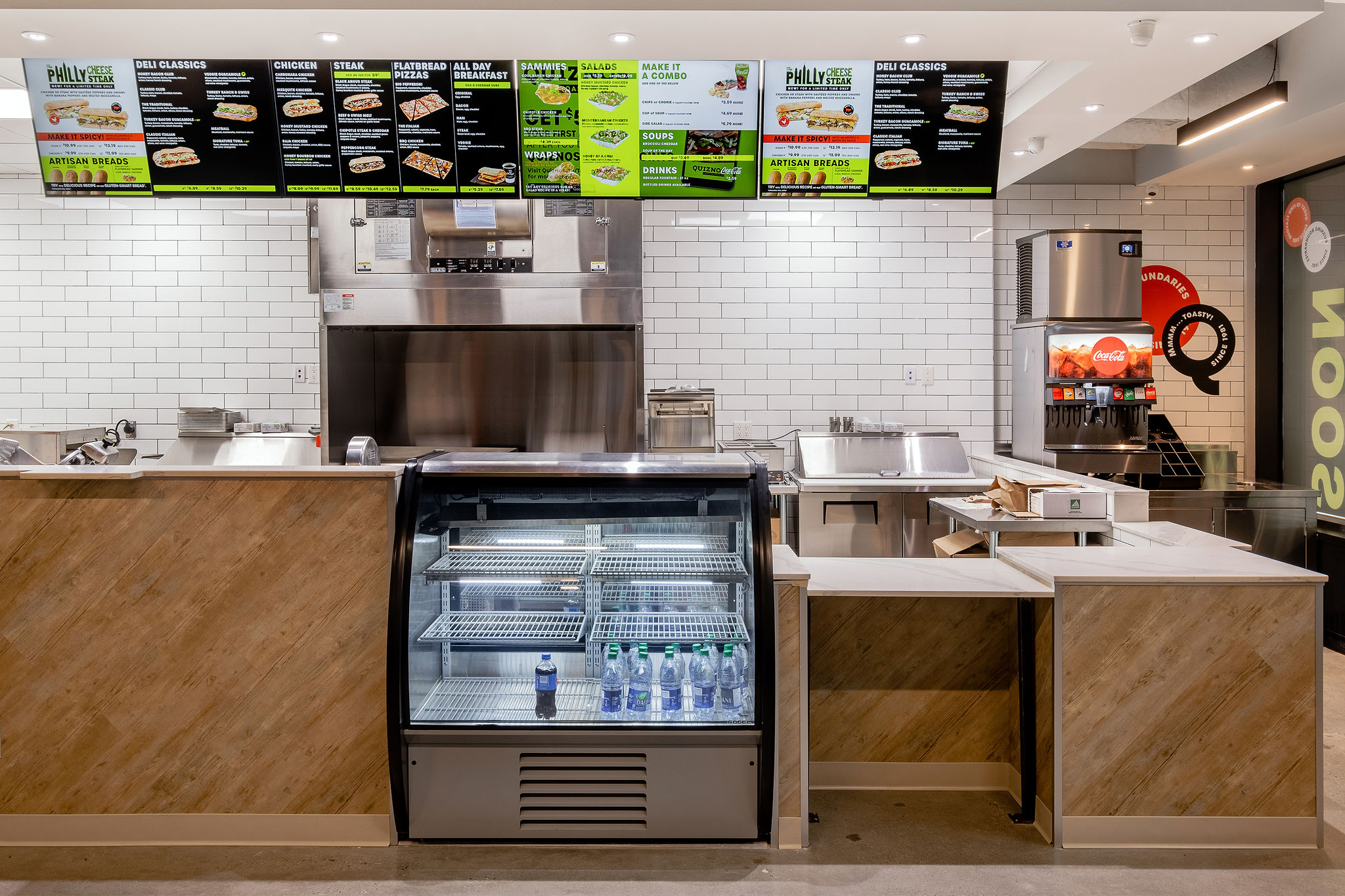 Quiznos Commercial Renovation